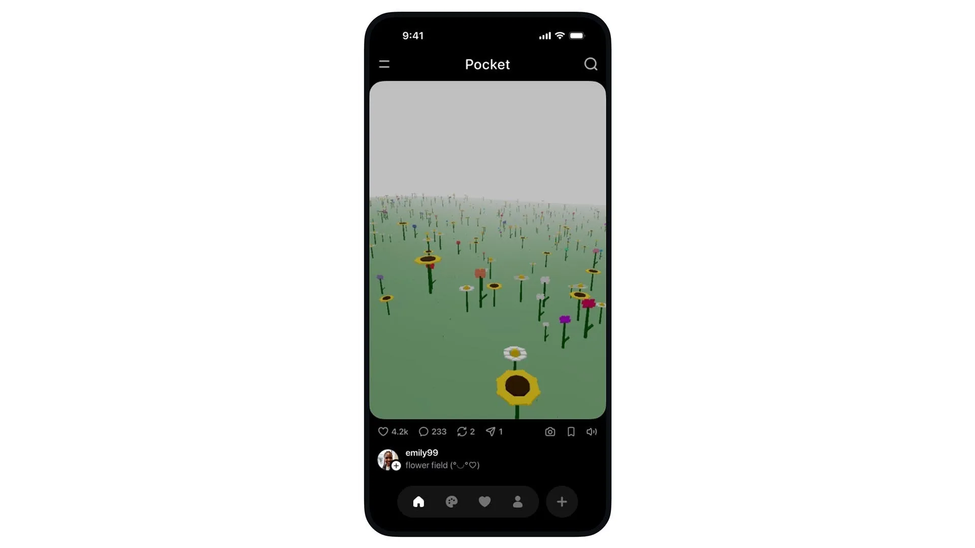 Meta* выпустила приложение Pocket, которое создаёт мобильные игры по одному запросу

Meta* запустила приложение Pocket*. Это ИИ-приложение, что позволяет любому человеку создавать мини-игры. Для этого не нужно знать языки программирования или разбираться в движках. Достаточно просто написать текстом, что вы хотите.

Например, человек пишет: «Игра, где цветок рисует кисточкой» или «Головоломка с котом в космосе», и Pocket* собирает играбельную версию. Её можно попробовать сразу, изменить или поделиться с кем-нибудь. У Pocket* есть и лента, как в соцсетях, где можно смотреть игры других людей. СМИ это чем-то напоминает TikTok. *принадлежит Meta, которая признана в РФ экстремистской и запрещена

#технологии #искусственный_интеллект #мобильные_игры #приложение_pocket